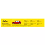Peugeot 205 GTI - Heller 82705 - 1/24
