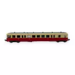 Remorque d'autorail ZR 27205 - R37 H0 41255 - HO 1/87 - SNCF - Ep III - Analogique - 2R