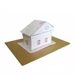 Kit de construction en céramique pour villa toscane - Keranova 30222 - HO 1/87 