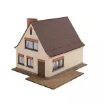 Petite maison de lotissement - Laser-cut NOCH 66604 - HO 1/87 - 122x99x89 mm