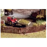 Noch 13060 dilapidated fencing kit - HO 1/87 - 16 x 910 mm