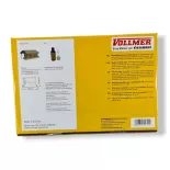 Hangar à marchandises - Vollmer 45700 - HO 1/87 - 260 x 160 x 110 mm