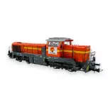 Locomotive Diesel VOSSLOH DE 18 - Jouef HJ2440 - COLAS RAIL - HO : 1/87  - EP VI - 2R - Analogique