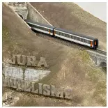 Set de 2 voitures voyageurs Corail VU livrée d’origine - Piko 94502 - N 1/160 - SNCF - EP V - 2R