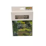 Set de 8 figuras de oveja con efectos sonoros FALLER 272801 - N 1/160