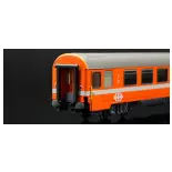 Coffret de 7 voitures voyageurs Munich-Zurich EC 96 Gottfried Keller - Models World 2105 - HO 1/87 - SBB - Ep V - 2R