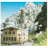Téléphérique "Kanzelwand" avec 6 cabines Brawa 6280 - HO : 1/87