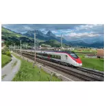 Set 11 éléments Train RABe 501 008 Giruno "Veneri 2020" - Piko 97230 - HO 1/87 - DCC