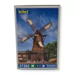 Functional windmill KIBRI 37302 - N 1/160 - 90x 90 x 160 mm