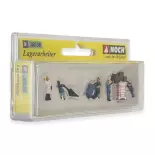 Set van 5 NOCH 36038 magazijnmedewerkers - N : 1/160