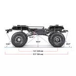 Pick-up TRX-4 High Trail Chevrolet K10 Cheyenne RTR - Traxxas 92056-4-BLK - 1/10