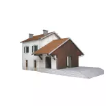 Railway station with goods shed - Wooden Models 101003 - HO 1/87 - SNCF - 124 pieces