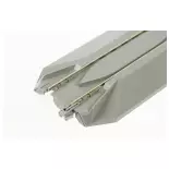 2 enrailleurs Unitrack (S123RE) 123mm - Kato 2-142 - HO 1/87 - 2R