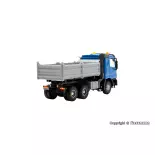 Camion benne motorisé Mercedes-Benz ACTROS Viessmann 8010 - HO 1/87  livrée Bleue