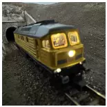 Locomotive diesel 233 493-6 Bahnbau - Arnold HN2601S - N 1/160 - DB - EP VI - DCC Son
