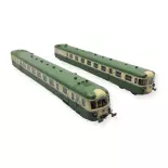 RGP II diesel railcar with trailer - Jouef HJ2418S - HO 1/87 - SNCF