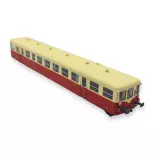 Remorque XR-7397 Rouge/Crème "BORDEAUX" REE MODELES VB442 - SNCF - HO 1/87