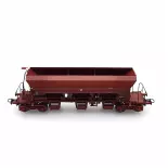 Carro tramoggia F70 Uas con zavorra REE Modelli WB676 - HO : 1/87 - SNCF - EP IV / V