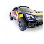 Radiografisch bestuurbare Peugeot 3008 Rally DKR LOEB 19 - Carson 500404311 - 1/16 - 100% RTR