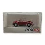 Véhicule VW Coccinelle 1303 LS cabriolet - PCX87 0516 - HO 1/87