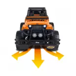 Jeep Wrangler 2.4G 100% RTR orange - Carson 500404270 - 1/12