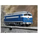 Diesel locomotive CC 80001 Belphégor - Mistral 25-01-G002 - HO 1/87 - SNCF - Ep III - Digital sound - 2R