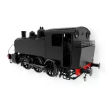 Locomotive à vapeur 030 TU noire sans marquage - Chrezo 030-07 - 0 1/43 - SNCF - Analogique - EP. III 