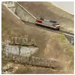 CC 21004 logo "Nouille" electric locomotive - Arnold HN2586S - N 1/160 - SNCF - EP IV-V - 2R - DCC Son