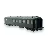 Voiture métallisée Ex-PLM REE Modèles VB466 vert 301 - HO 1/87 - SNCF - EP IV