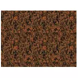 Sachet filet floqué - Brun d'automne - HEKI 1557 - Échelle Universelle