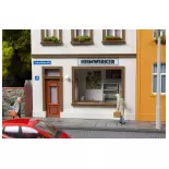 4 maisons en demi-relief SchmidtstraBe AUHAGEN 11467 - HO 1/87 387x45x214mm