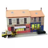 Façade Vitrines Café + Boulangerie - Régions et Compagnies FAC012 - HO 1/87 