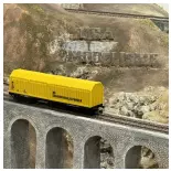Wagon nettoyeur MLR-1 - Lux-Modellbau 9125 - HO 1/87 - Analogique/Digital - 3R