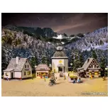 Village de Noël avec éclairage LED, fonctionnel VOLLMER 47613 - N 1/160