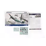 Avion de combat Allemand - BF109E-4 - Eduard 84196 - 1/48