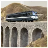 Locomotive diesel CC 70001 - Ree Modèles CC70001S - HO 1/87 - SNCF - Ep III - Digital sound fumigène - 2R