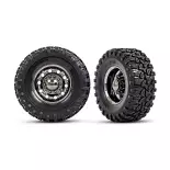 Camion à plateau TRX-6 Ultimate RC Hauler 6x6 RTR avec treuil - Traxxas 88086-84-BLK - 1/10