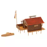 FALLER boathouse 130284 - HO 1/87