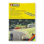 1 metro di guardrail e 60 paletti NOCH 60511 HO 1/87