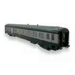 A UIC B5Dd2 Groen/Grijs reizigersrijtuig - REE MODELES VB301 - SNCF - HO 1/87