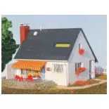 Pavillon "Les Coquelicots" - SAI 204 - HO 1/87 - 120 x 95 x 79 mm