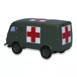 Camionnette Renault Goélette ambulance militaire SAI 3716 - HO : 1/87