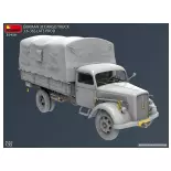 Camion cargo allemand 3t (3,6-36S) - MINIART 550035459 - 1/35