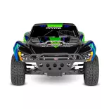 Slash 2wd VXL 3S Clipless TSM RTR - Traxxas 58376-74-GRN - 1/10