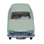 Voiture Peugeot 204 berline, 1968 vert clair avec conducteur SAI 1624 - HO 1/87
