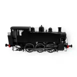 Locomotive à vapeur 030 TU noire sans marquage - Chrezo 030-07 - 0 1/43 - SNCF - Analogique - EP. III 