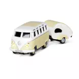 VW T1 SambaBus + remorque 2.4GHz 100 - Carson 500504164 - HO 1/87