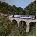 Set 2 voitures voyageurs Corail VU - Piko 97309 - HO 1/87 - SNCF