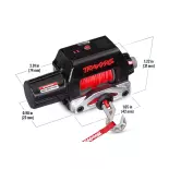 Winch and remote control for TRX-4/TRX-6 - Traxxas 8855 - 1/10