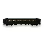 Carrozza metallica Ex-PLM REE Models VB454 vert 306 - HO 1/87 - SNCF - EP III.B